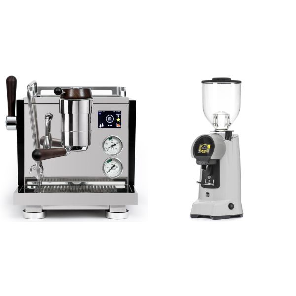 Rocket Espresso R NINE ONE Edizione Speciale + Eureka Helios 75, grey