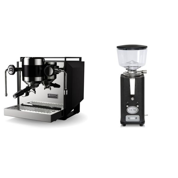 Rocket Espresso Bicocca, black + ECM S-Automatik 64, anthracite