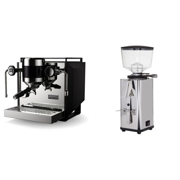 Rocket Espresso Bicocca, black + ECM S-Manuale 64