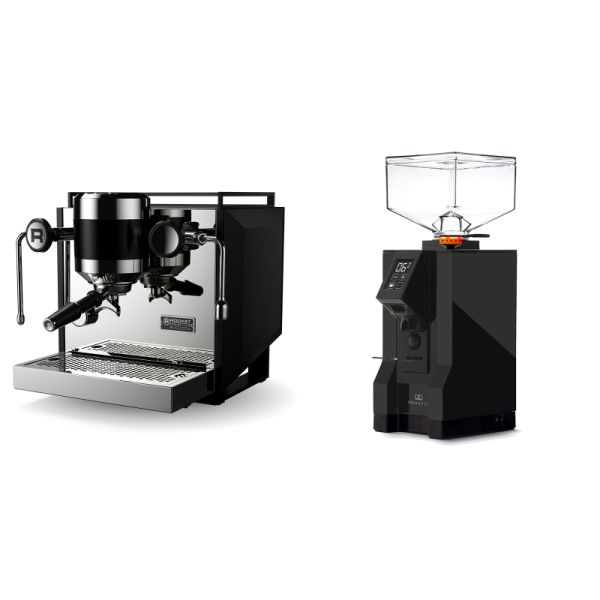 Rocket Espresso Bicocca, black + Eureka Mignon Perfetto, BL black