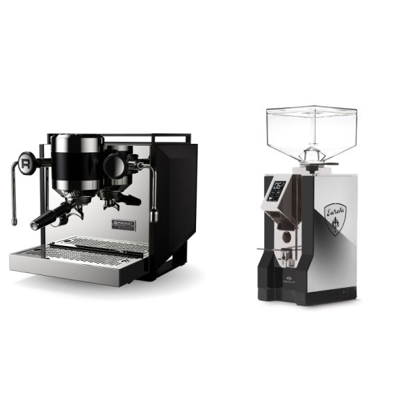 Rocket Espresso Bicocca, black + Eureka Mignon Specialita, NX black