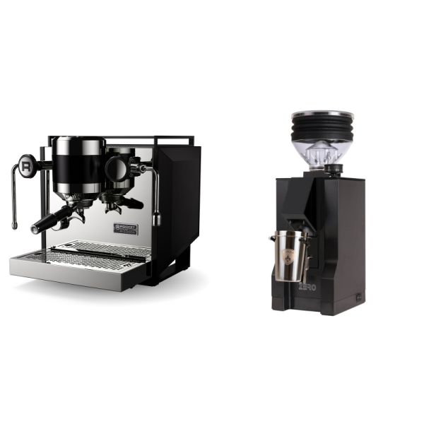 Rocket Espresso Bicocca, black + Eureka Mignon Zero, BL black