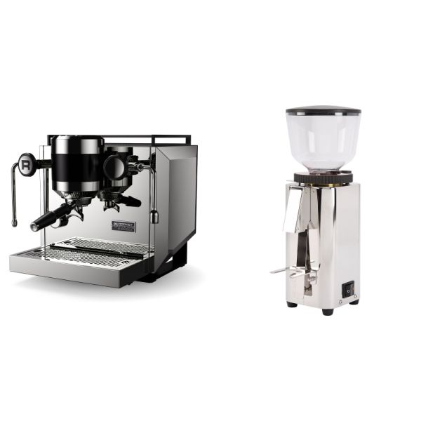 Rocket Espresso Bicocca, stainless silver + ECM C-Manuale 54