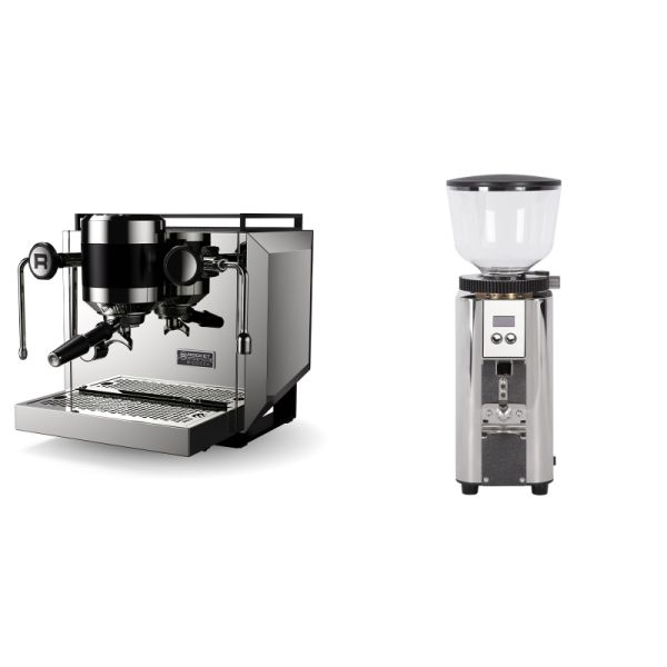 Rocket Espresso Bicocca, stainless silver + ECM C-Automatik 54