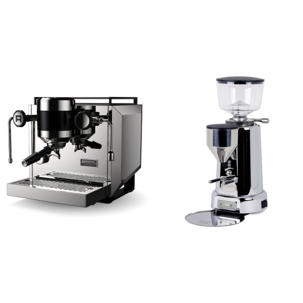 Rocket Espresso Bicocca, stainless silver + ECM V-Titan 64