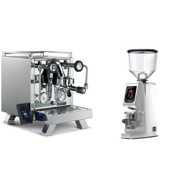 Rocket Espresso R 58 Cinquantotto + Eureka Atom W 65, chrome