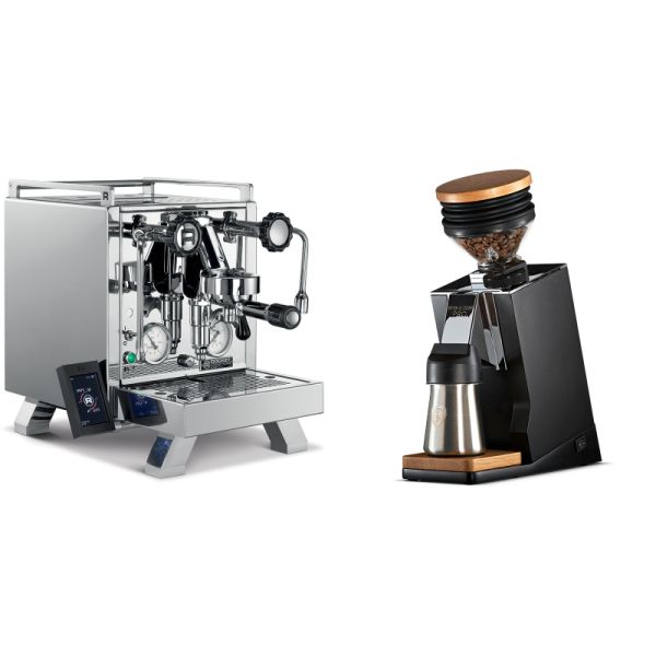 Rocket Espresso R 58 Cinquantotto + Eureka Mignon Single Dose PRO, Black & Oak