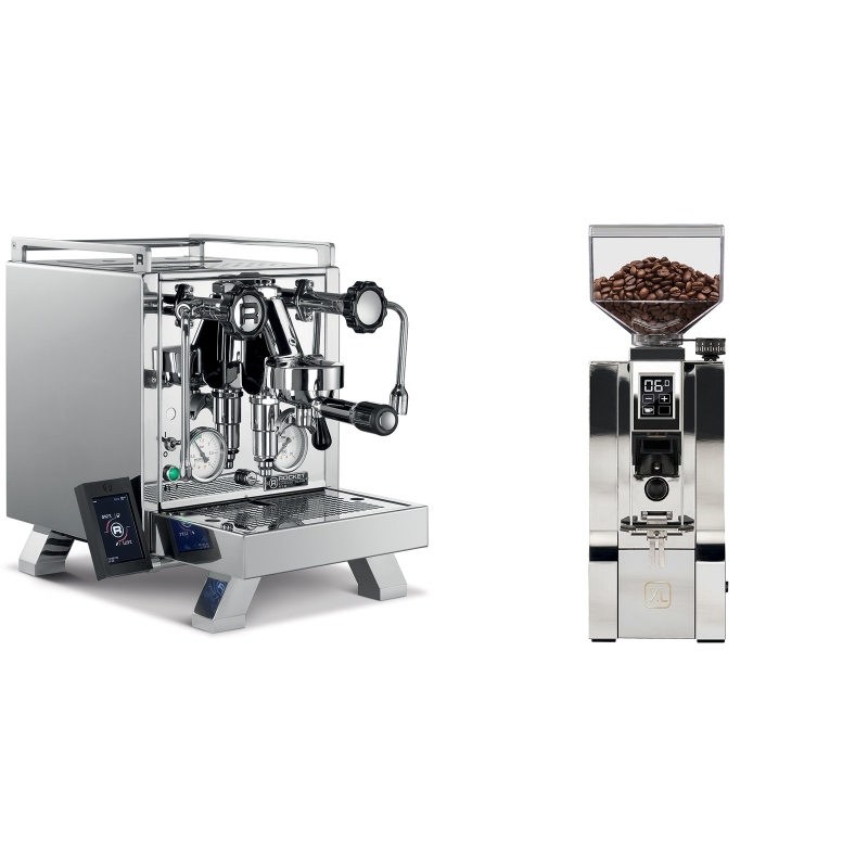 Rocket Espresso R 58 Cinquantotto + Eureka Mignon XL, CR chrome
