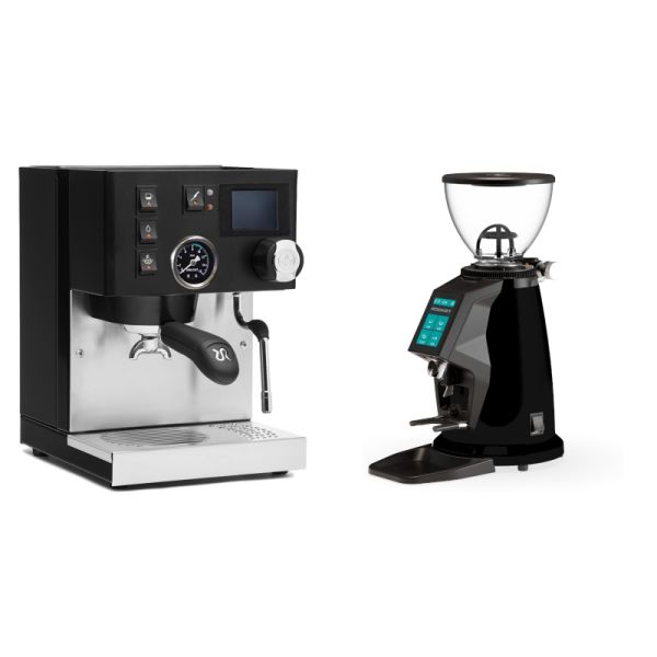 Rancilio Silvia BC PID, black + Rocket Espresso SPLUGA, black