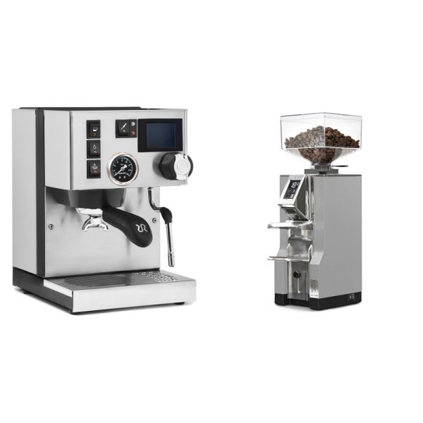 Rancilio Silvia BC PID + Eureka Mignon Libra, CR grey