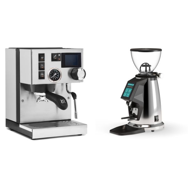 Rancilio Silvia BC PID + Rocket Espresso SPLUGA, chrome