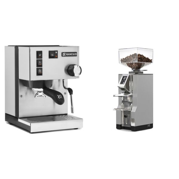 Rancilio Silvia E + Eureka Mignon Libra, CR grey