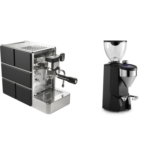 Stone Espresso Mine Black + Rocket Espresso SUPER FAUSTO, black