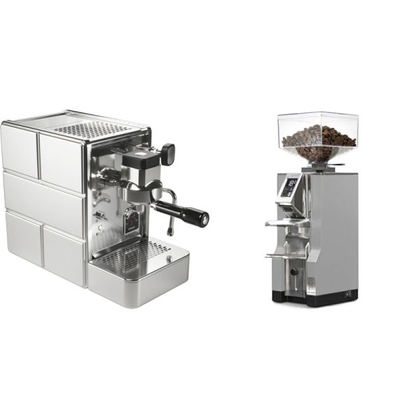 Stone Espresso Mine Premium + Eureka Mignon Libra, CR grey