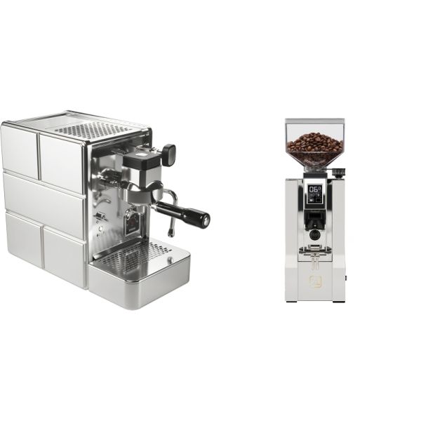 Stone Espresso Mine Premium + Eureka Mignon XL, CR white