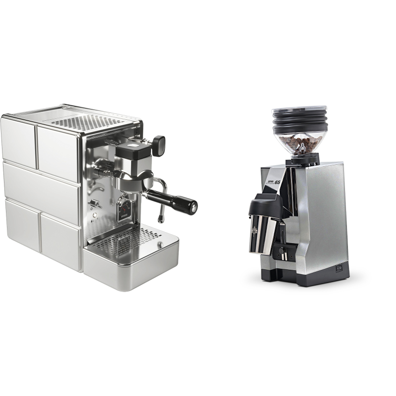 Stone Espresso Mine Premium + Eureka Mignon Zero 65 All Purpose, CR chrome