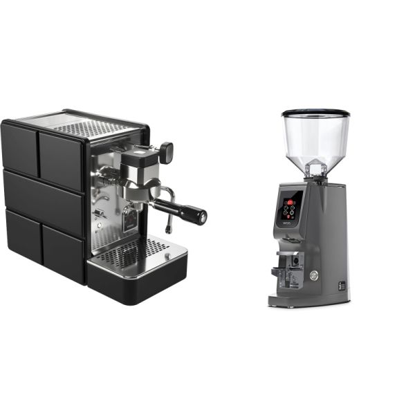 Stone Espresso Plus + Eureka Atom W 65, grey