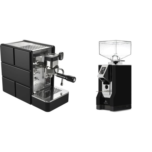 Stone Espresso Plus + Eureka Mignon Bravo, CR black