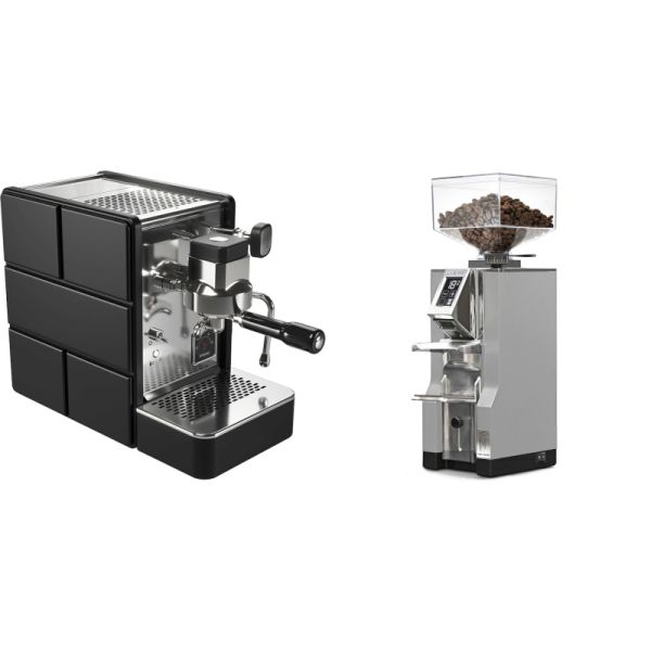 Stone Espresso Plus + Eureka Mignon Libra, CR grey