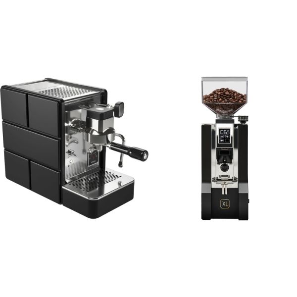 Stone Espresso Plus + Eureka Mignon XL, CR black