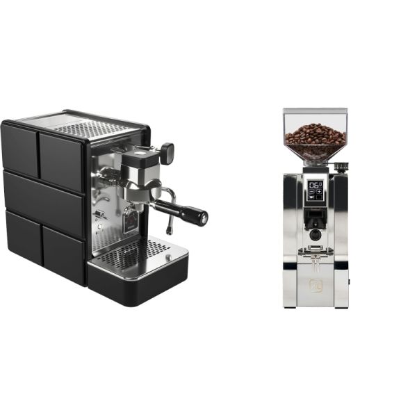 Stone Espresso Plus + Eureka Mignon XL, CR chrome