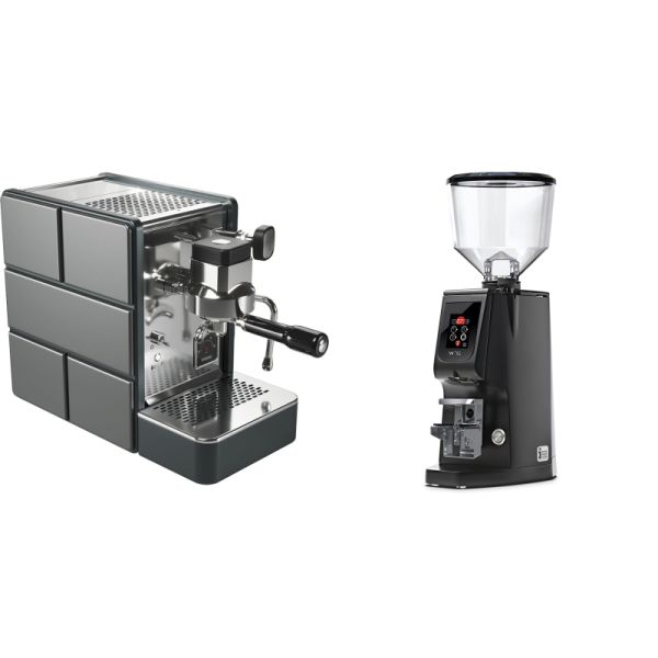 Stone Espresso Pure + Eureka Atom W 75, black