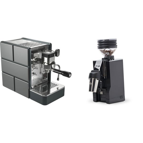 Stone Espresso Pure + Eureka Mignon Zero 65 All Purpose, CR black