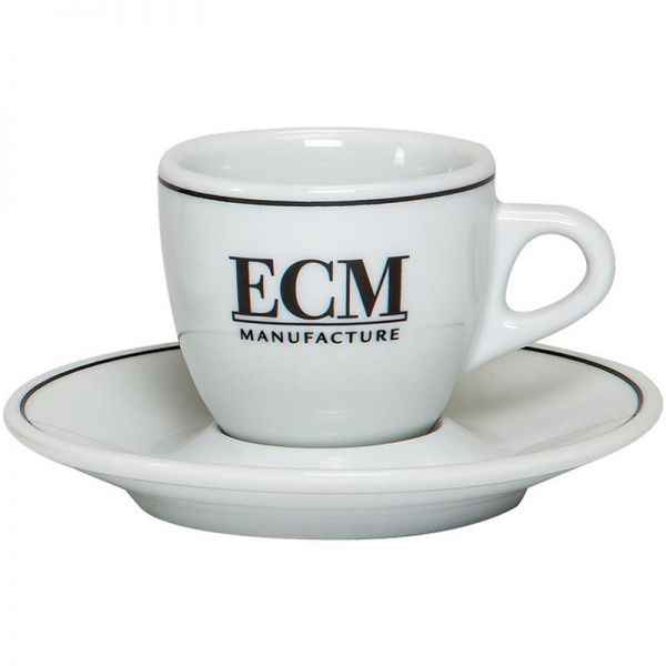 ECM šálek s podšálkem 60 ml, espresso (set 6 ks)