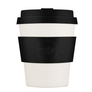 Cestovný pohár Ecoffee Cup Black Nature, 350 ml