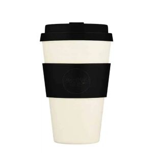 Cestovný pohár Ecoffee Cup Black Nature, 400 ml