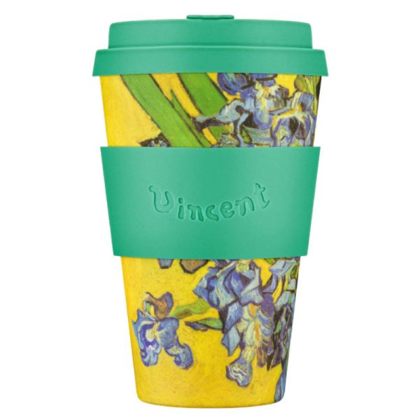Ecoffee Cup termohrnek, 400 ml, Van Gogh „Irises 1890“