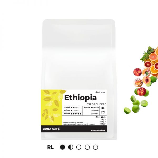 Ethiopia, Yirgacheffe, RL70, 1000g