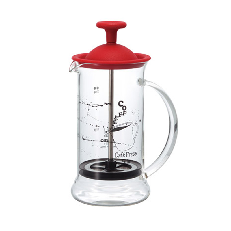 Hario French Press Slim S Red, 240 ml