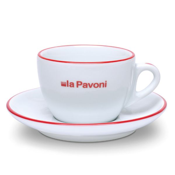 La Pavoni šálek s podšálkem 180ml