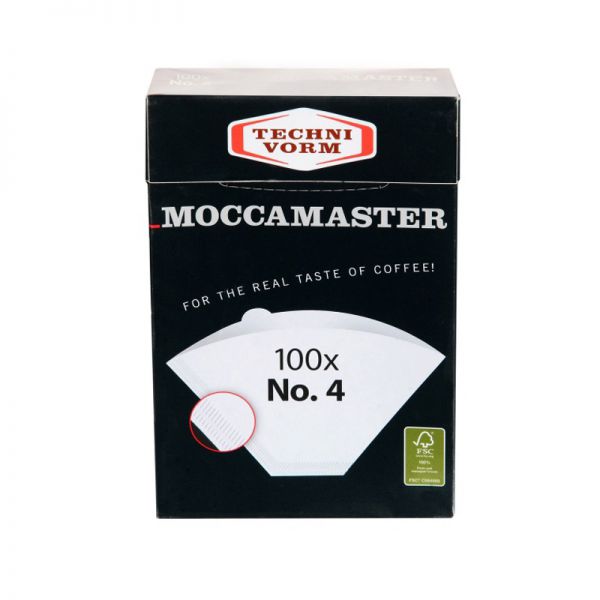 Moccamaster papierové filtre veľkosť 4, 100 ks