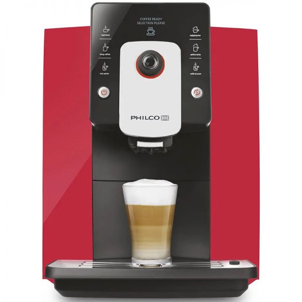 PHEM Automatické espresso 1006, červená