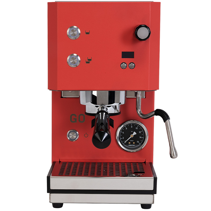 Domácí pákový kávovar Profitec GO 2.0, red Domácí pákový kávovar Profitec GO 2.0, red