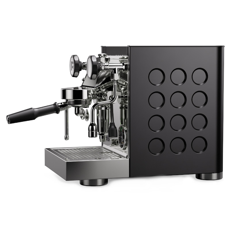 Boční strana kávovaru Rocket Espresso Appartamento TCA, black/black