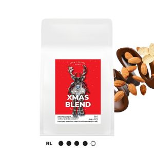 Zrnková káva XMAS BLEND, 100% arabika, RL45, 1kg